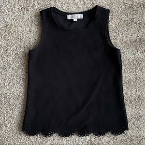 Scalloped Edge Loft Tank